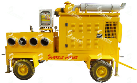 應急柴油機移動(dòng)泵車(chē)