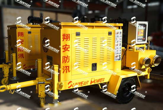 移動(dòng)防汛抽水泵車(chē)
