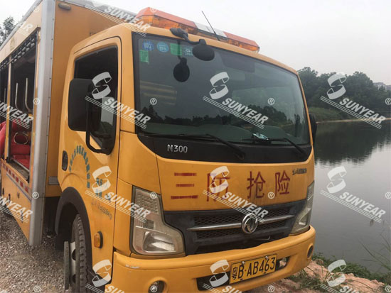 移動(dòng)泵車(chē)自行走