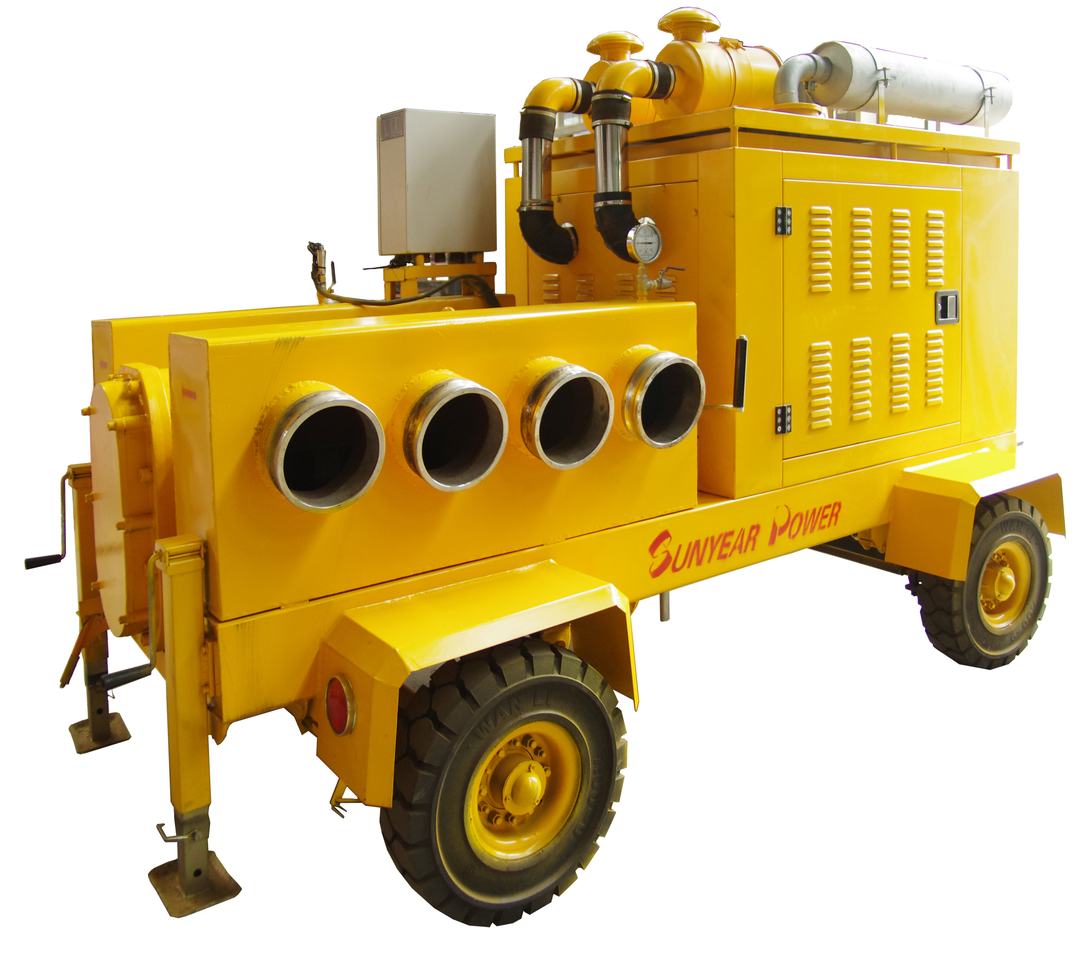 拖掛移動(dòng)泵車(chē)