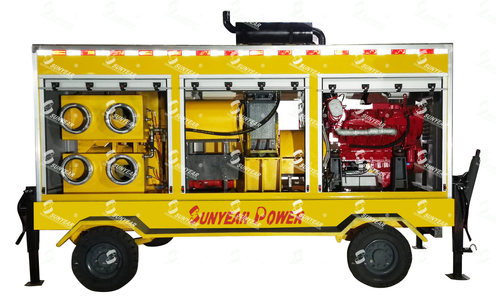 防汛排澇移動(dòng)泵車(chē)