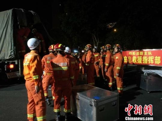 四川九寨溝發(fā)生7.0級地震 消防集結趕赴災區